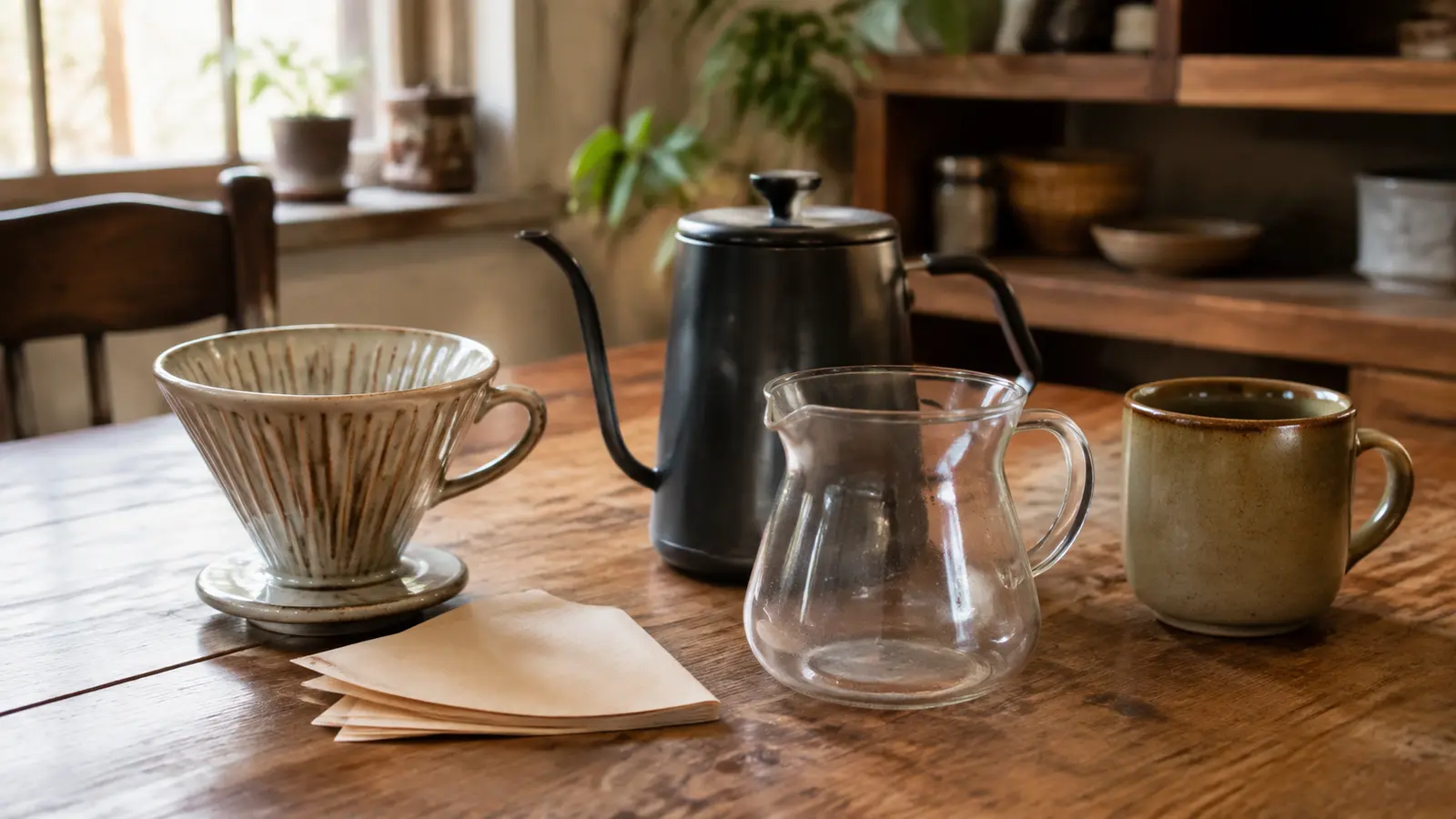 おうちコーヒーを始めるための基本的な道具