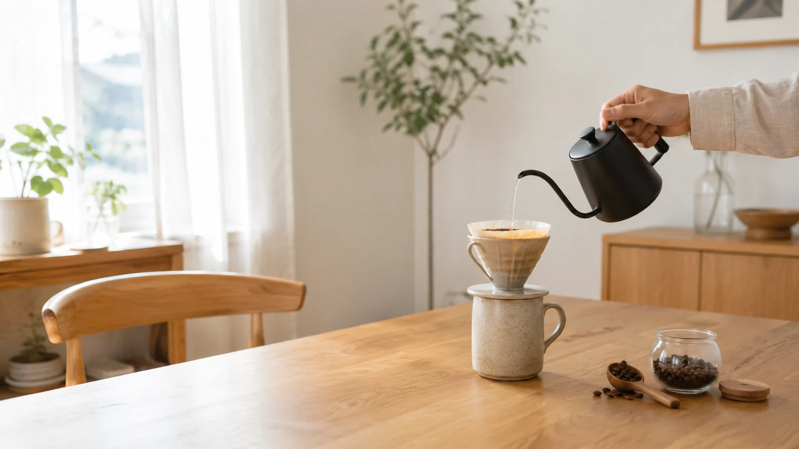 おうちで淹れるハンドドリップコーヒー